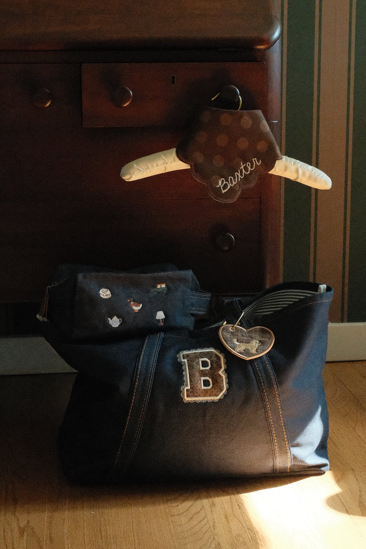 The Denim Weekender Tote