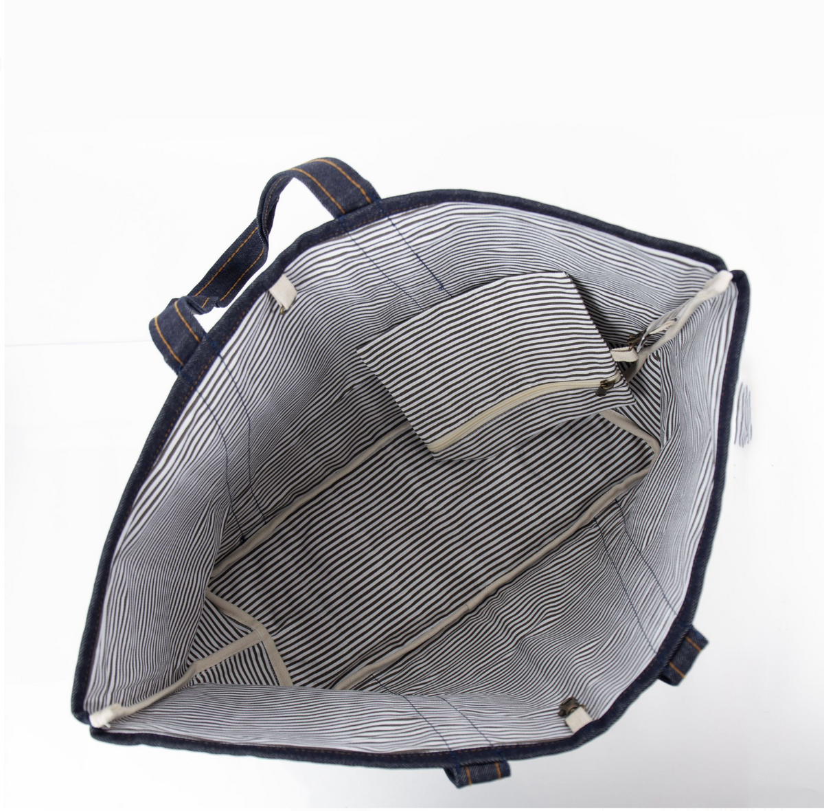The Denim Weekender Tote