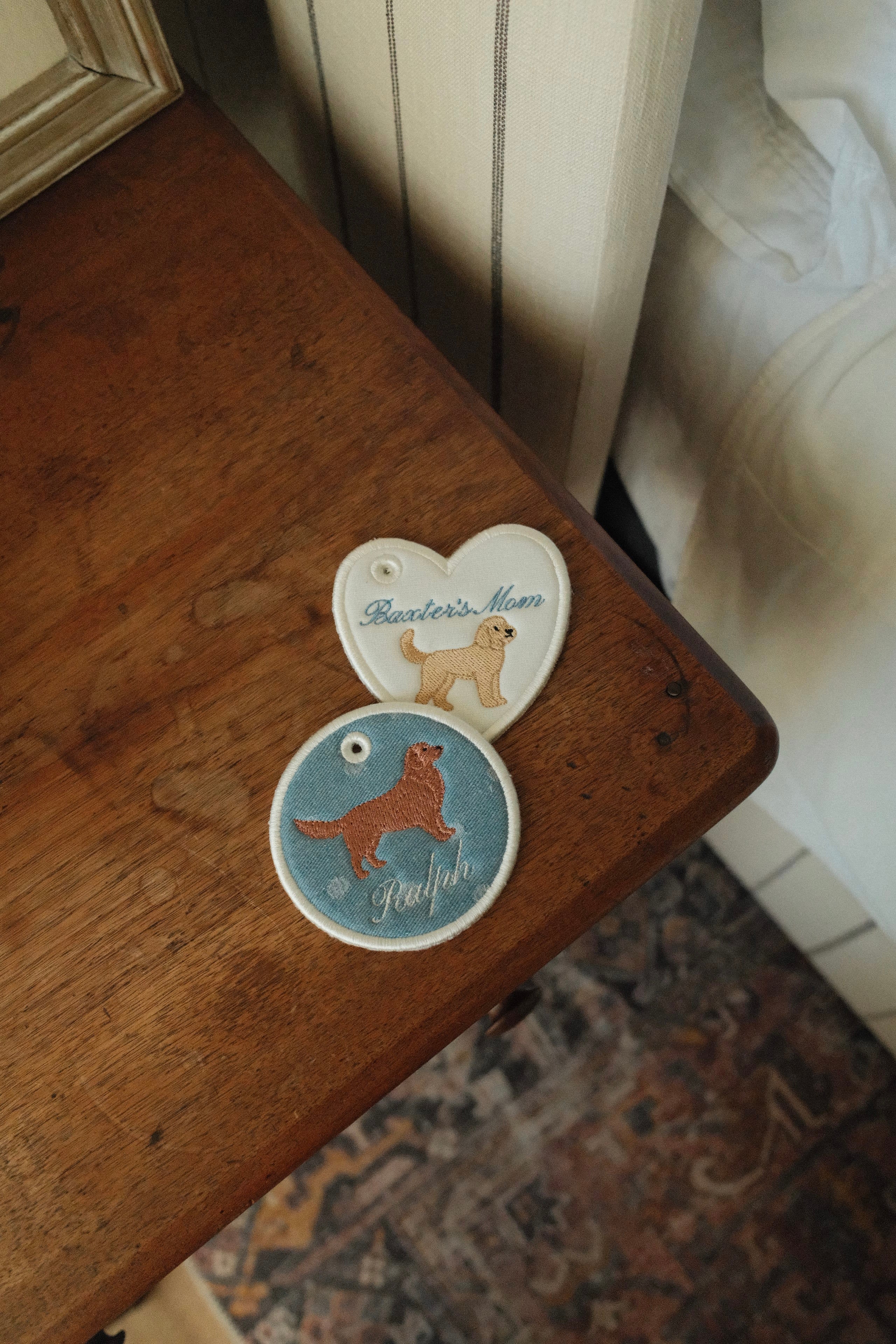 Dog Mom Heart Charm