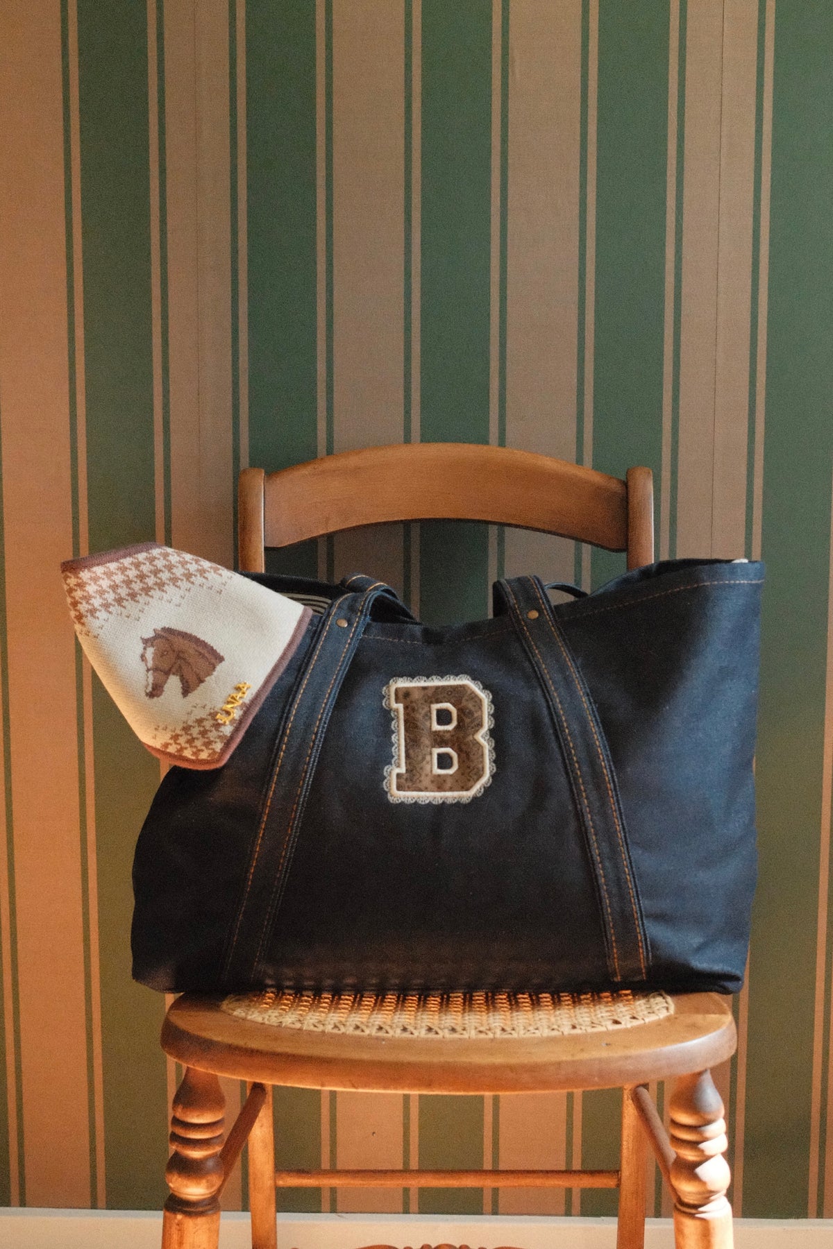 The Denim Weekender Tote